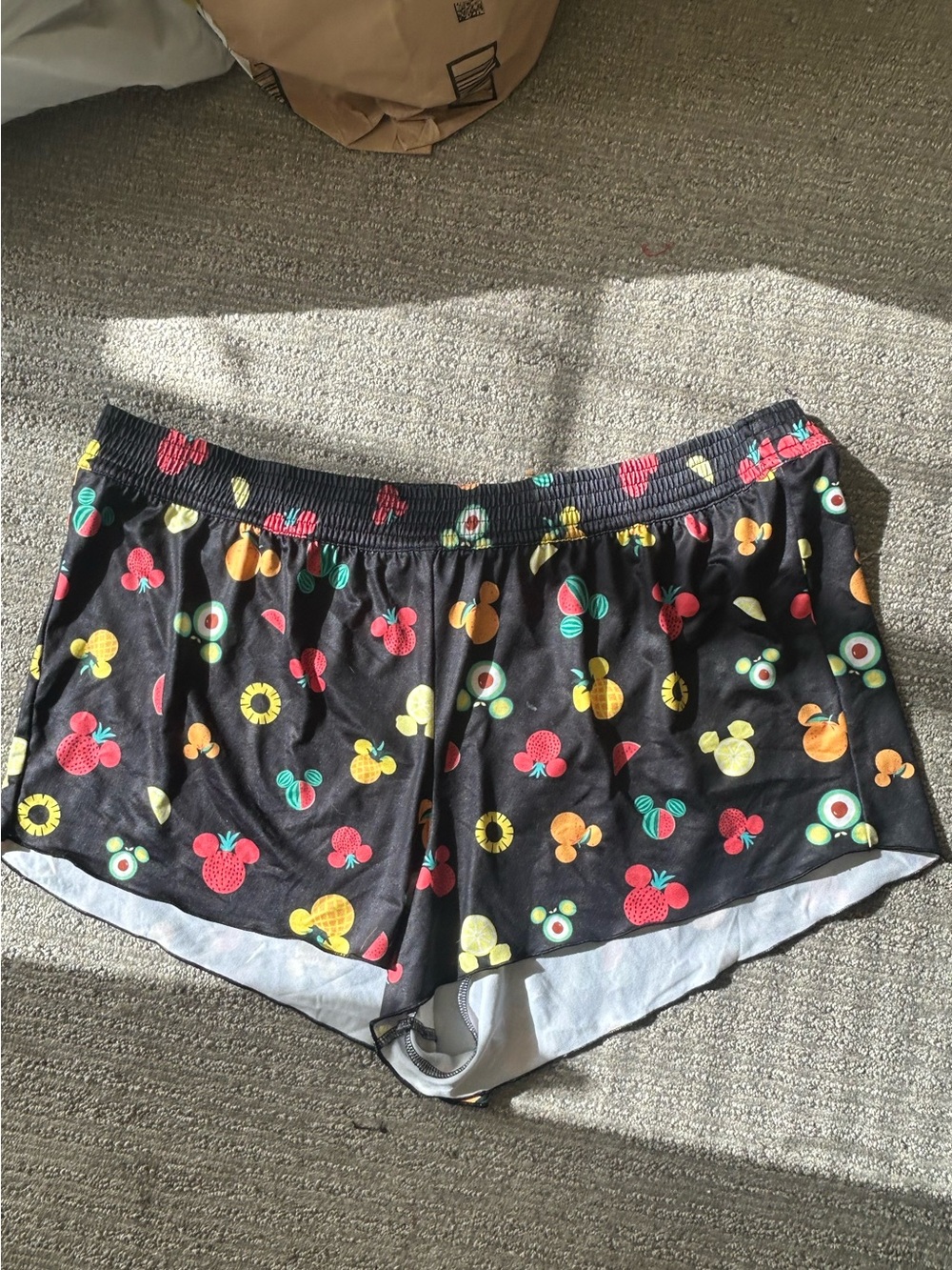 Disney Mickey Mouse fruit swim shorts